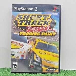 Short Track Racing: Trading Paint Video Game for Sony Playstation 2 PS2